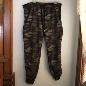 Camo joggers